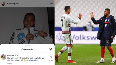 Cristiano Ronaldo Leaves Heartwarming Comment on Kylian Mbappe’s Instagram Post After He Joins Real Madrid