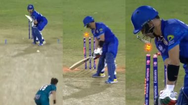 Trent Boult Rattles Rahmanullah Gurbaz With a Toe-Crushing Yorker During AFG vs NZ ICC Men’s T20 World Cup 2024 Match (Watch Video)