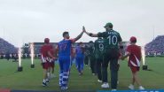 Rishabh Pant, Shaheen Afridi Spotted Giving High Five to Each Other Ahead of National Anthem Ceremony in IND vs PAK T20 World Cup 2024