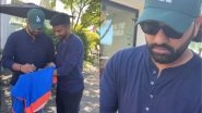 Rohit Sharma Signs Jerseys for Fans After IND vs USA ICC Men&rsquo;s T20 World Cup 2024 Match, Video Goes Viral