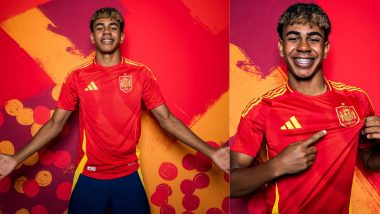 Lamine Yamal Becomes Youngest Ever Footballer To Feature in UEFA Euros As He Gets Named In Spain's Playing XI For European Championship Clash Against Croatia