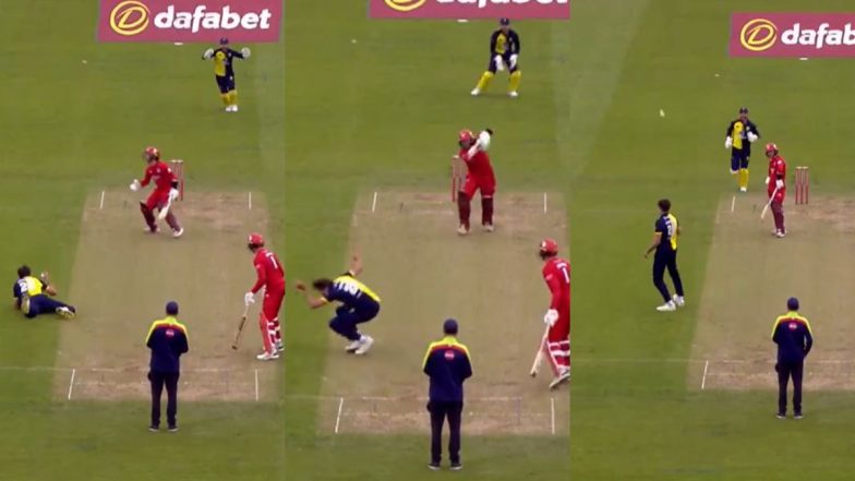 Ben Stokes Lauds Paul Coughlin’s Stunning Follow-Through Catch During Vitality T20 Blast 2024, Video Goes Viral