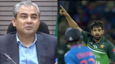 PCB Chairman Mohsin Naqvi Condemns 'Appalling Incident Involving Haris Rauf' After Video of His Ugly Spat Goes Viral, Threatens Legal Action if Fan Does Not Apologise to Pakistan Pacer (See Post)