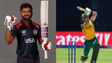 South Africa Win by 18 Runs | USA vs SA Highlights of ICC T20 World Cup 2024 Super Eight: Quinton de Kock’s Half Century, Bowlers Help Proteas Continue Winning Run