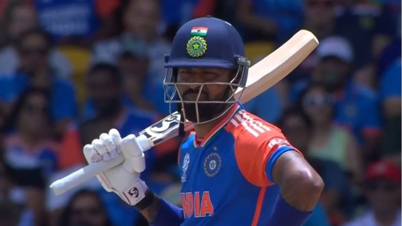 Hardik Pandya Wins Man of the Match Award in India vs Bangladesh ICC T20 World Cup 2024 Super Eight Match