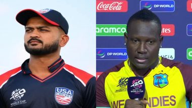 How to Watch USA vs WI ICC T20 World Cup 2024 Free Live Streaming Online? Get Telecast Details of United States of America vs West Indies Twenty20 Cricket Match on TV with Time in IST