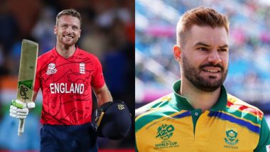 South Africa Win by 7 Runs | ENG vs SA Highlights of ICC T20 World Cup 2024 Super Eight: Jos Buttler and Co End Up on the Losing End As Proteas Register Thrilling Win