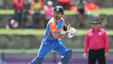 Virat Kohli Becomes First Batsman to Score 3000 Runs Across ODI and T20 World Cups, Achieves Feat During IND vs BAN T20 WC 2024 Super 8 Match