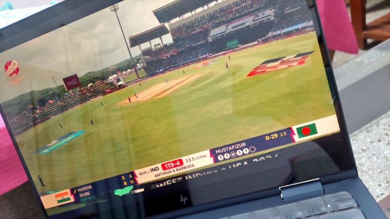 Empty Seats in India vs Bangladesh T20 World Cup 2024! Fans React to Low Turnout in IND vs BAN Super 8 Match at Sir Vivian Richards Stadium in Antigua