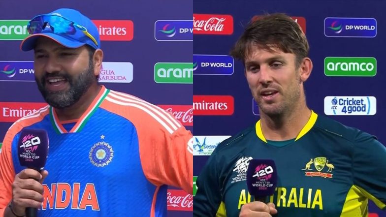 How to Watch IND vs AUS ICC T20 World Cup 2024 Free Live Streaming Online? Get Telecast Details of India vs Australia Twenty20 Cricket Match on TV with Time in IST