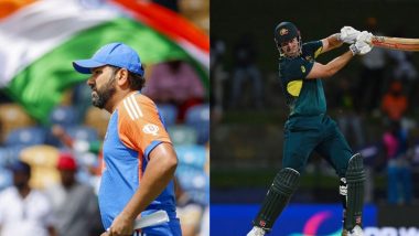 India Win by 24 Runs | India vs Australia Match Highlights of ICC T20 World Cup 2024 Super 8: Rohit Sharma and Bowlers Help IND Beat AUS To Book Semi Final Spot