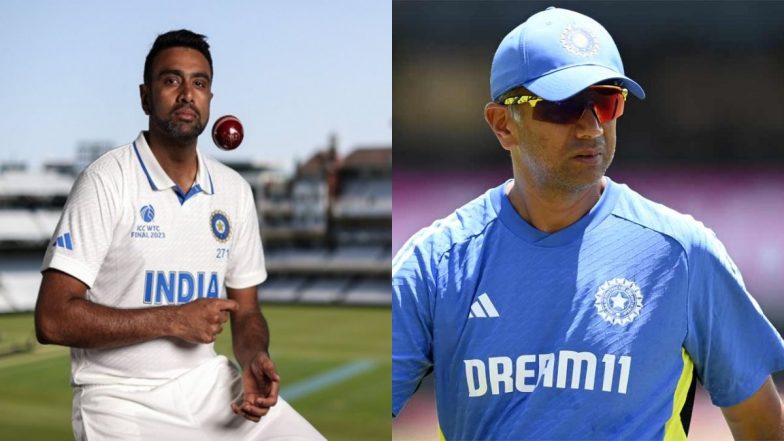 Ravi Ashwin Appreciates Rahul Dravid for Playing Down ‘Do It for Dravid’ Narrative in ‘Classy Manner' Ahead of IND vs SA ICC T20 World Cup 2024 Final (See Post)