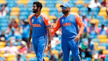 India Beats Afghanistan By 47 Runs in ICC T20 World Cup 2024 Super Eight; Suryakumar Yadav, Jasprit Bumrah Shine As IND Secure Dominant Victory Over AFG