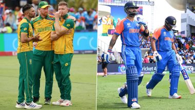 India vs South Africa ICC T20 World Cup 2024 Final Registers Peak Viewership of 5.3 Cr, Narrowly Falls Short of Record