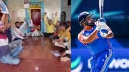 Hanuman Chalisa For Team India&rsquo;s Win Against Ireland! Fans in Varanasi Temple Pray to Lord Hanuman Ahead of IND vs IRE T20 World Cup 2024 (Watch Video)