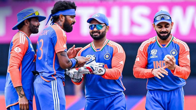 India Beat Ireland by Eight Wickets in ICC T20 World Cup 2024; Hardik Pandya, Rohit Sharma Shine as Men in Blue Start Campaign with Resounding Win