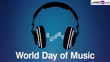 World Music Day 2024 Wishes & Quotes: WhatsApp Greetings, Images, HD Wallpapers and Messages To Share With All the Music Lovers