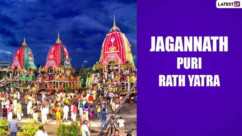 Jagannath Rath Yatra 2024 Wishes and HD Images for Free Download Online: Jagannath Balabhadra Subhadra Pictures, Wallpapers and Messages To Share on Rath Yatra