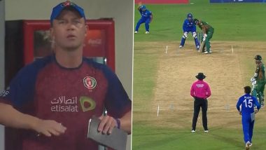 'Give Oscar to Gulbadin Naib' Fans Think Fielder 'Faked Cramps' As Afghanistan Were Ahead on DLS After it Started to Rain in AFG vs BAN T20 World Cup 2024 Super 8 Clash