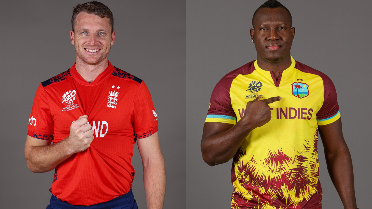 England vs West Indies LIVE ICC T20 World Cup 2024 Super 8s🍵