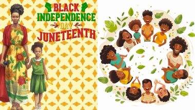 Juneteenth 2024 Quotes, Messages and Colourful GIFs: Celebrating Freedom With Joy, Wallpapers and Laughter