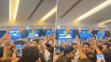 Kartik Aaryan Gets Mobbed by Fans in Delhi for Selfies During Chandu Champion Promotions (Watch Video)