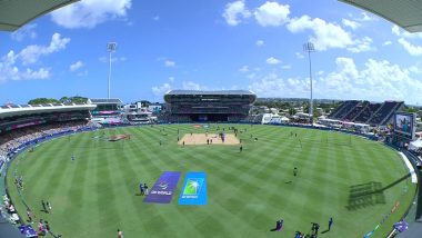 IND vs SA ICC T20 World Cup 2024 Final Venue: Average Score, Toss Factor, Pitch Conditions and All You Need to Know About Kensington Oval in Bridgetown, Barbados