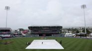 ENG vs SCO ICC Men's T20 World Cup 2024: Rain Plays Spoilsport As Match Officially Called Off, Teams Share Points