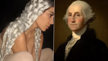 Kim Kardashian's Woven Braid Hairstyle Compared to Founding Fathers’ Wigs as Fans Roast Reality Star’s New Look, View Pics