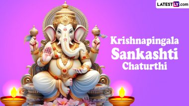 Krishnapingala Sankashti Chaturthi 2024 Date, Shubh Muhurat, Timings and Significance: All You Need To Know About the Auspicious Day Dedicated to Lord Ganesha