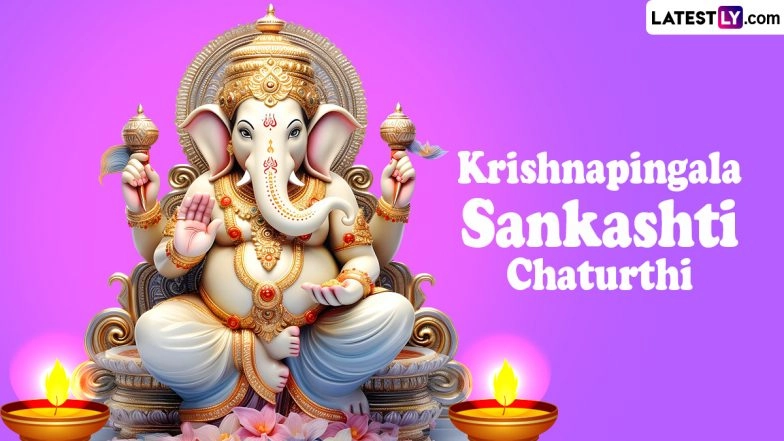Krishnapingala Sankashti Chaturthi 2024 Date, Shubh Muhurat, Timings and Significance: All You Need To Know About the Auspicious Day Dedicated to Lord Ganesha