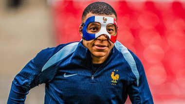 Will Kylian Mbappe Play Tonight in France vs Belgium UEFA Euro 2024 Round of 16 Match? Here’s the Possibility of French Star Featuring in Starting XI