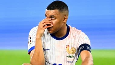 Will Kylian Mbappe Play Tonight in Spain vs France UEFA Euro 2024 Semifinal Match? Here’s the Possibility of French Star Featuring in Starting XI