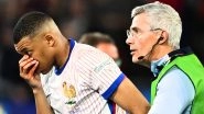 Kylian Mbappe Asks Fans for &lsquo;Mask&rsquo; Ideas After Breaking His Nose in France&rsquo;s 1&ndash;0 Win Over Austria in UEFA Euro 2024 (See Post)