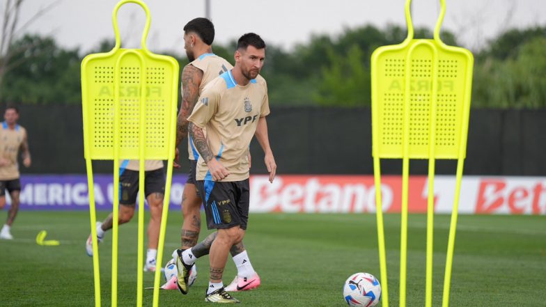 Will Lionel Messi Play Tonight in Chile vs Argentina Copa America 2024 Match? Here’s the Possibility of LM10 Featuring in Starting XI