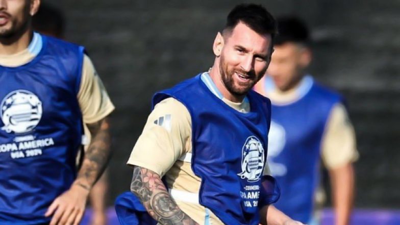 Chile vs Argentina, Copa America 2024 Live Streaming and Match Time in IST: How to Watch Free Live Telecast of CHI vs ARG on TV and Online Stream Details of Football Match in India