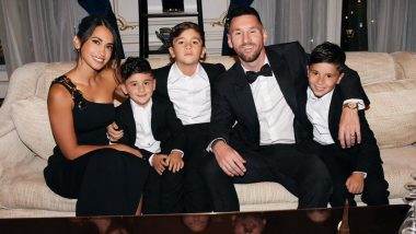 Happy Birthday Lionel Messi! Wife Antonela Roccuzzo Wishes Football Legend on His Birthday With Sweet Family Photo