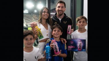 Inter Miami Star Lionel Messi Launches New Sports Drink Mas+