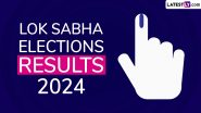 Tamil Nadu Lok Sabha Elections Results 2024 Winners List: Constituency-Wise List of Winning Candidates From DMK, AIADMK, Congress, BJP and Other Parties