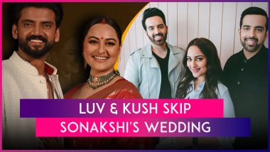 Sonakshi Sinha’s Brothers, Luv & Kush, Miss Their Sister’s Wedding Ceremony