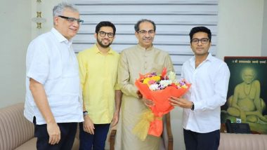 Lok Sabha Election Results 2024: TMC's Abhishek Banerjee Meets Shiv Sena (UBT) Leader Uddhav Thackeray in Mumbai (See Pics and Videos)