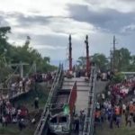 Manipur Bridge Collapse: One Dead, Three Others Injured After Bridge Over Imphal River Collapses As Wood-Laden Truck Tries To Cross It (Watch Video)