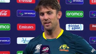 ‘Come On Bangladesh’ Mitchell Marsh Roots for Najmul Hossain Shanto and Co To Beat Afghanistan As Australia’s T20 World Cup 2024 Semifinal Hopes Hang By a Thread (Watch Video)