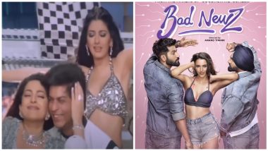 ‘Bad Newz’ Trailer: Shah Rukh Khan’s ‘Duplicate’ Song ‘Mere Mehboob Mere Sanam’ Recreated in Vicky Kaushal, Triptii Dimri and Ammy Virk’s Film, Know All About OG Chartbuster! (Watch Video)