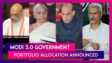 Modi 3.0 Government Allocates Portfolios; Amit Shah Retains Home, Nirmala Sitharaman Finance, Rajnath Singh Defence And S Jaishankar MEA