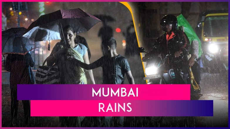 Mumbai Rains: Heavy Rains Lash Financial Capital As Southwest Monsoon ...