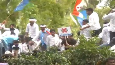 NEET-UG, UGC-NET Row: NSUI Stages Protest at Jantar Mantar, March to Parliament Planned (Watch Videos)