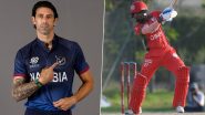 NAM 32/1 in 6 Overs | Namibia vs Oman Live Score Updates, ICC T20 World Cup 2024: All the Onus on Nikolaas Davin and Jan Frylinck