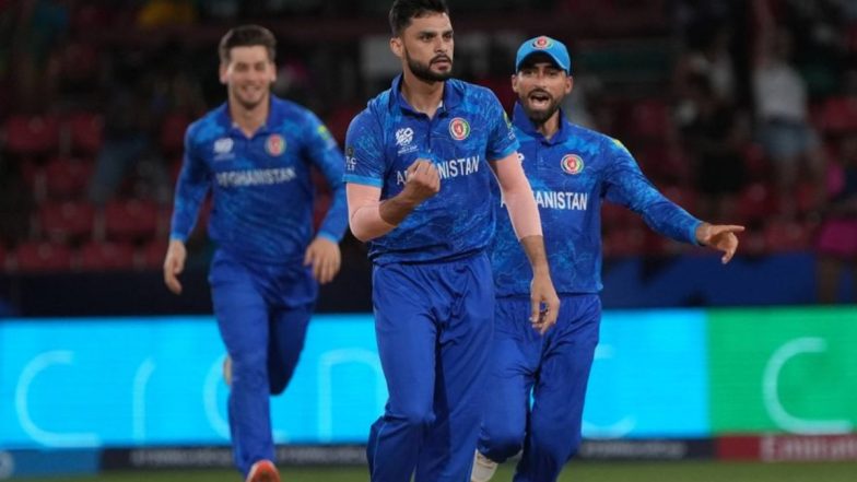 Naveen-ul-Haq Reacts to Afghanistan's Historic Win Over Australia in ICC T20 World Cup 2024 Super 8 With 'Support vs Congratulations' Meme (See Post)