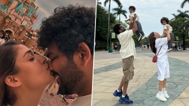 Nayanthara at Hong Kong Disneyland: From Sweet Kisses With Vignesh Shivan to Cherished Playtime With Her Twin Boys, Actress’ Family Vacation Radiates Pure Happiness (View Pics)